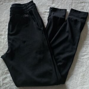 PINK Victoria's Secret Black Jogger Pants